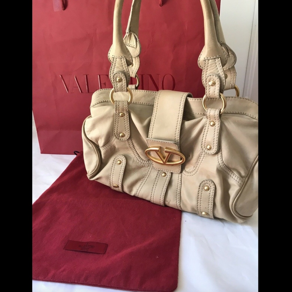 Valentino Garavani Handbag Purse Leather Bag